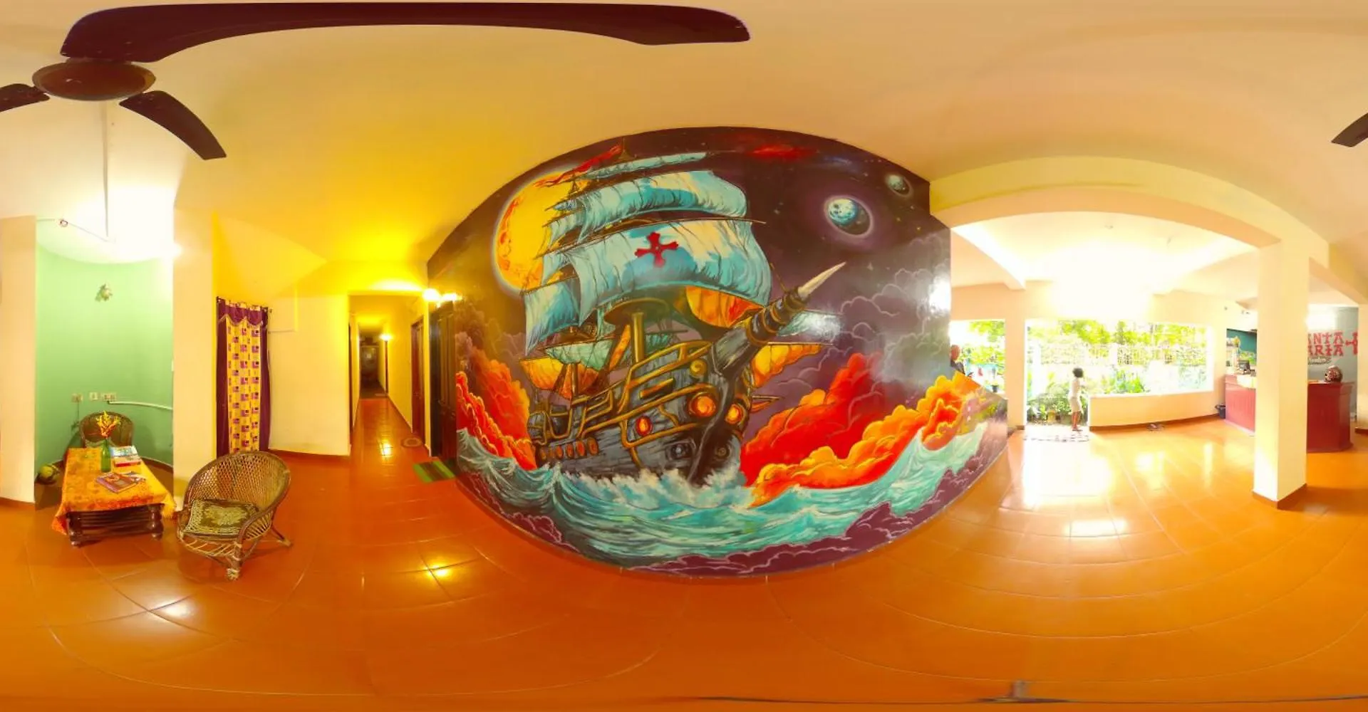 Santa Maria Hostel קובאלאם הודו