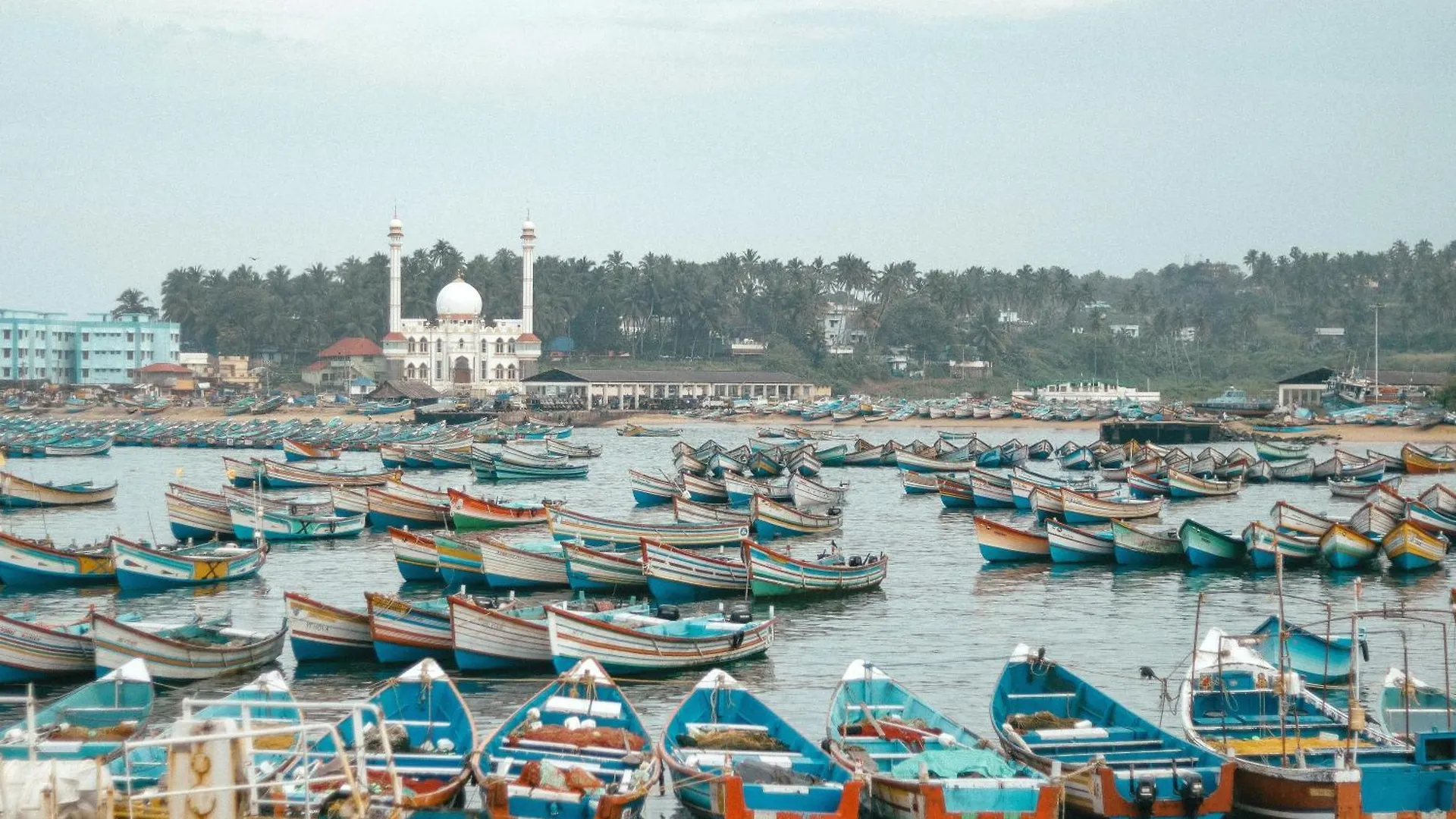 Santa Maria Hostel Kovalam location